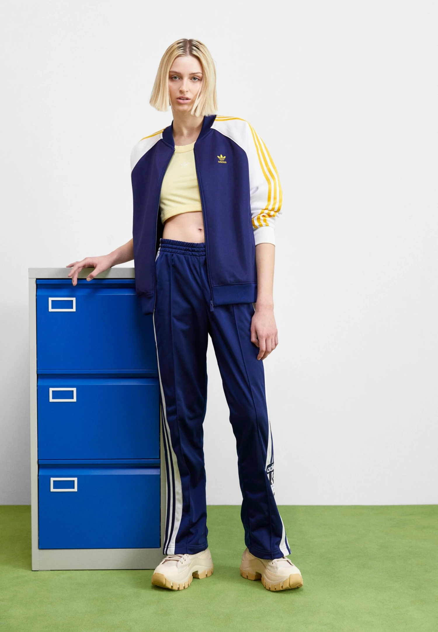 Adidas Originals Adicolor Classics Adibreak Trackpant - Pantalon De Survêtement - Dark Blue 2 Adidas Originals Adicolor Classics Adibreak Trackpant - Pantalon De Survêtement - Dark Blue – Image 2