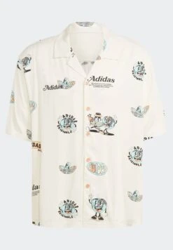 Adidas Originals Resort - Chemise - White -ASOS 8fc5b656a49f48babd68bd482fc98191