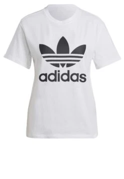 Adidas Originals Classics Trefoil - T-Shirt Imprimé - White -ASOS 8ff64053146446c5a005047381dcb536