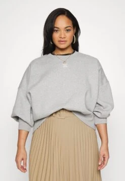 Adidas Originals Sweatshirt - Medium Grey Heather -ASOS 9000550ed3ec42a180f1e423e582d226