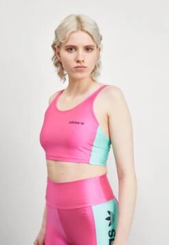 Adidas Originals High Shine - Legging - Pulse Magenta -ASOS 9080bbffb11c441ba4a39bdd04da098a