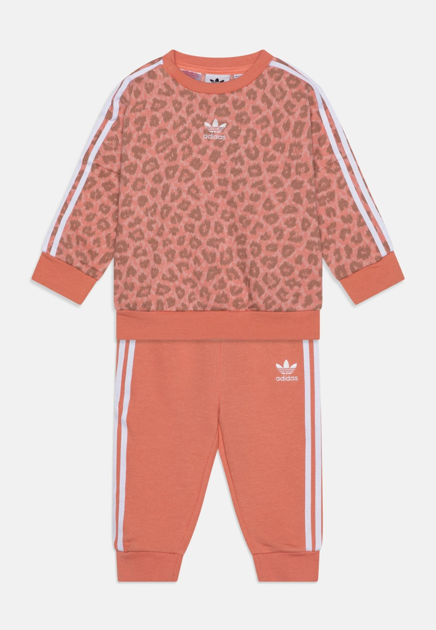 Adidas Originals Crew Infant Unisex Set - Survêtement - Mauve/Multi-Coloured/White 1 Adidas Originals Crew Infant Unisex Set - Survêtement - Mauve/Multi-Coloured/White