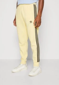 Adidas Originals Stripes Pant Unisex - Pantalon De Survêtement - Almost Yellow
