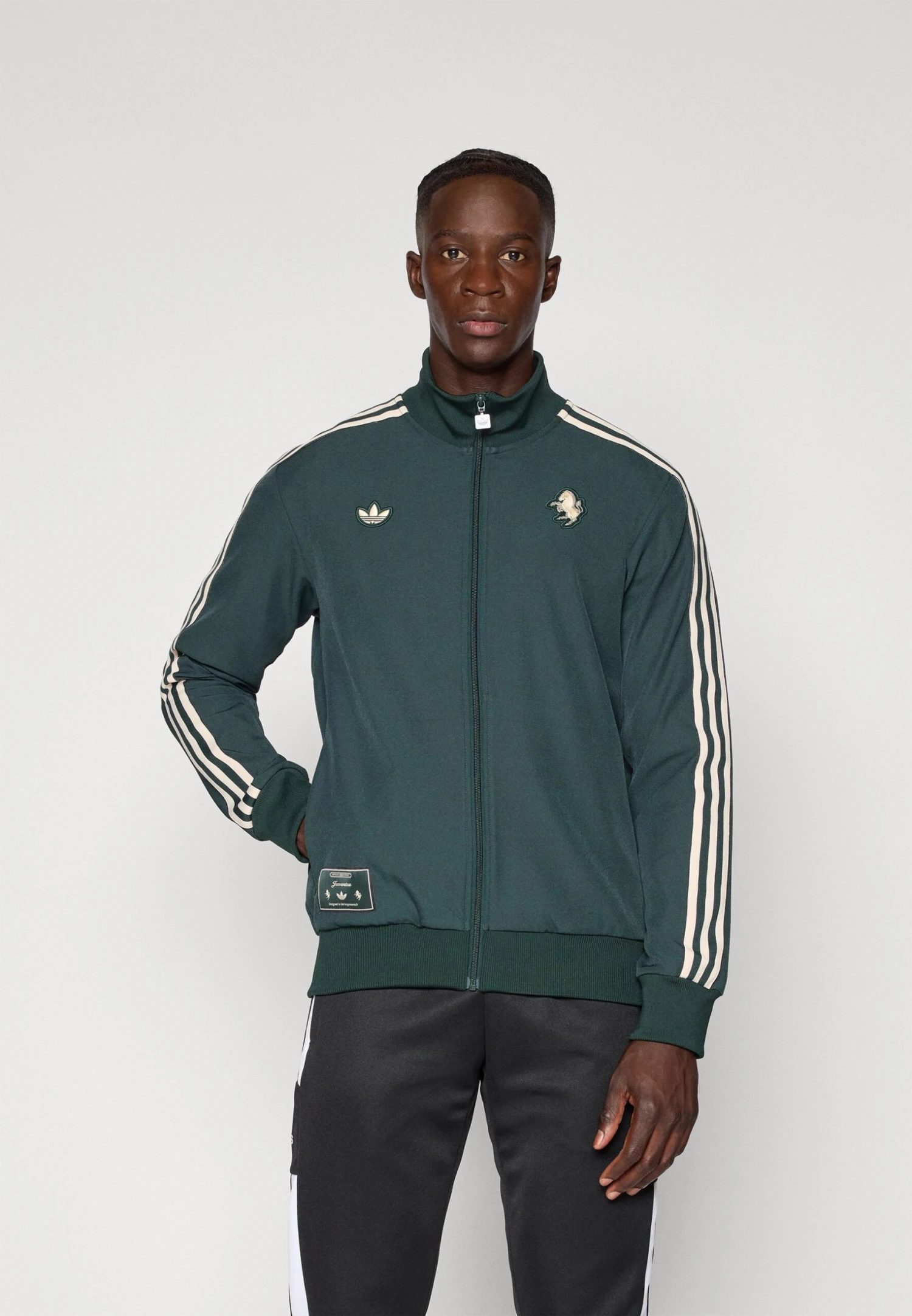 Adidas Originals JUVENTUS TURIN ICON TRACK TOP - Sweat Zippé - Shadow Green 1 Adidas Originals JUVENTUS TURIN ICON TRACK TOP - Sweat Zippé - Shadow Green