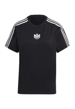 Adidas Originals Loose Fit Tee - T-Shirt Imprimé - Black -ASOS 91704dcdf645440d9acbda633d580478