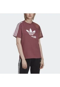 Adidas Originals T-Shirt Imprimé - Brown -ASOS 92582a8d5dd9411bbad41e019ff32b16