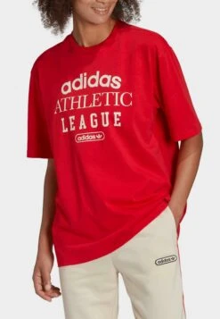 Adidas Originals Chemise - Red -ASOS 92c400def0484553a36113ac7d9cb515
