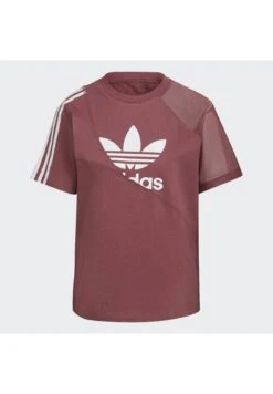 Adidas Originals T-Shirt Imprimé - Brown -ASOS 937999fe8f1d42c1821fe79cded1209a