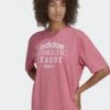 Adidas Originals Retro Luxury - T-Shirt Imprimé - Rose Tone