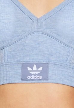Adidas Originals Brami - Brassière - Blue Melange -ASOS 942b7c5959884279a22fef176091f78b