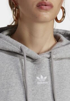 Adidas Originals Adicolor Essentials Hoodie - Sweat À Capuche - Medium Grey Heather -ASOS 951b9a507d6c40fa81b987db6162e1f0