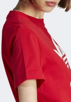 Adidas Originals Classics Trefoil - T-Shirt Imprimé - Better Scarlet -ASOS 9520cdb963f44b00942ce6dea9d6259f