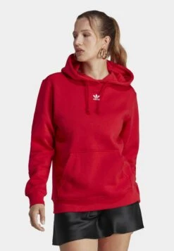 Adidas Originals Adicolor Essentials Hoodie - Sweat À Capuche - Better Scarlet