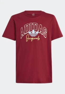 Adidas Originals Bf Junior - T-Shirt Imprimé - Collegiate Burgundy -ASOS 96759eb285dc4b359aa88d7428cba5ec