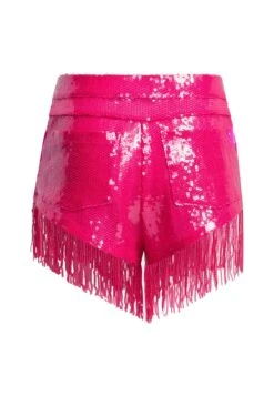 Adidas Originals Sequin With Fringe - Short - Shock Pink -ASOS 9687c4a864bf48a78a6f1731a30e8a81