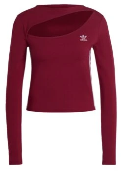 Adidas Originals Cut Out - T-Shirt À Manches Longues - Legacy Burgundy -ASOS 968eb96f33484334900e9a084ec31b0a