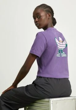 Adidas Originals Graphic Tee - T-Shirt Imprimé - Tech Purple