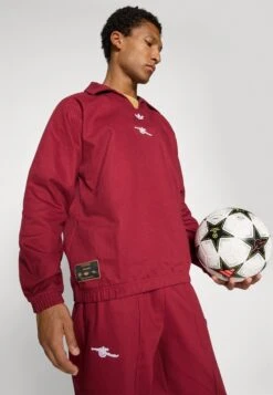 Adidas Originals ARSENAL FC ICON - Blouson - Team Coll Burgundy -ASOS 97ffd6ede52e4b46b9bfc54b3319f3d7