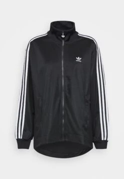 Adidas Originals Adicolor Classics Long - Veste De Survêtement - Black -ASOS 9a4267009e3d4575962fe7a190a411bc
