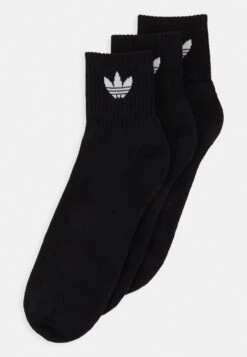 Adidas Originals Mid Ankle Unisex 3 Pack - Chaussettes - Black
