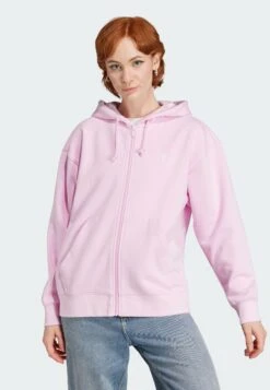 Adidas Originals Essentials Full Boyfriend Hoodie - Sweat Zippé - Orchid Fusion