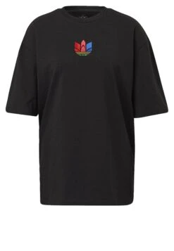 Adidas Originals 3D Trefoil - T-Shirt Basique - Black Multicolor -ASOS 9bf0e58fa36249e6a1017ac62f35244a