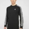 Adidas Originals 3 Stripes Crew Unisex - Sweatshirt - Black