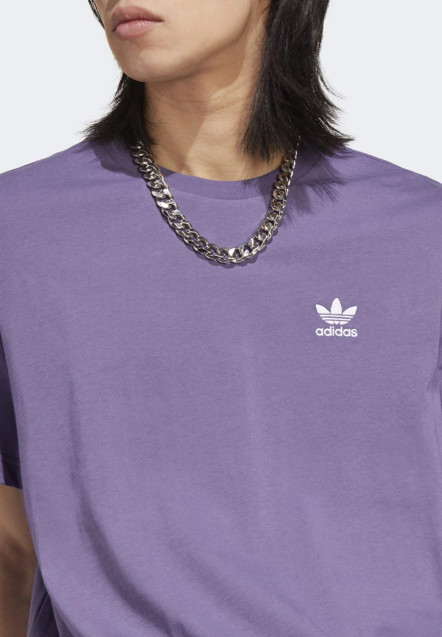 Adidas Originals Essential - T-Shirt Basique - Tech Purple 4 Adidas Originals Essential - T-Shirt Basique - Tech Purple – Image 4