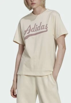 Adidas Originals Modern B-Ball - T-Shirt Imprimé - Beige -ASOS 9cea9697f77048f9b18decff2d77e195