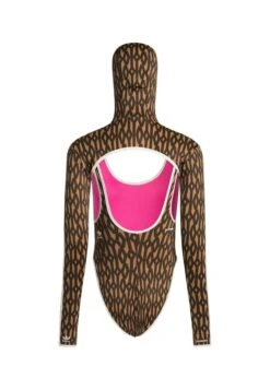 Adidas Originals Reversible Classic With Shrug - Maillot De Bain - Mesa Dark Brown Shock Pink -ASOS 9db2350ee3fe4780a410064df786740c