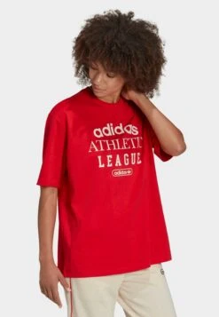 Adidas Originals Chemise - Red -ASOS 9f5c11a8675c4cc0b7e7bcc0e55ddf37