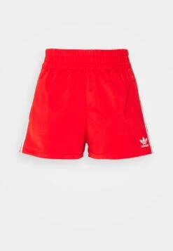 Adidas Originals 3 Stripess - Short - Better Scarlet -ASOS 9f6ccc3ded884ce288397b6fed830bb8