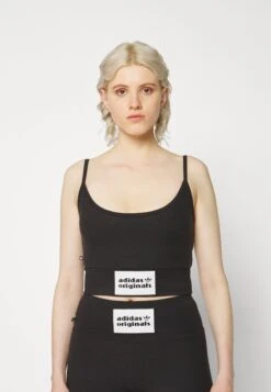 Adidas Originals Towel Bra Top - Débardeur - Black -ASOS 9f6e96842ade47e29030174f5bc03dc9