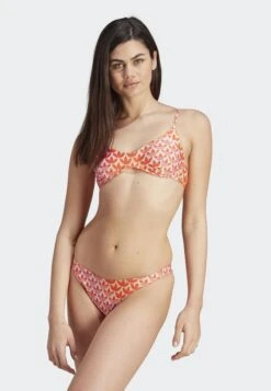 Adidas Originals Monogram - Haut De Bikini - Orchid Fusion Semi Impact Orange