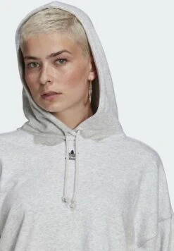 Adidas Originals Hoodie - Sweat À Capuche - Light Grey Heather -ASOS a0cbf93510704701932d1ce1fdbada81
