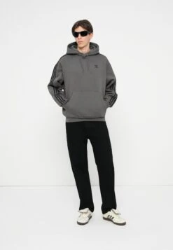 Adidas Originals Sweatshirt - Grey/black -ASOS a26da5f026984e759c871c9179d5d7fb