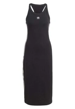 Adidas Originals Tank - Robe En Jersey - Black -ASOS a2719ee542a94f13a7240785526e1ad9