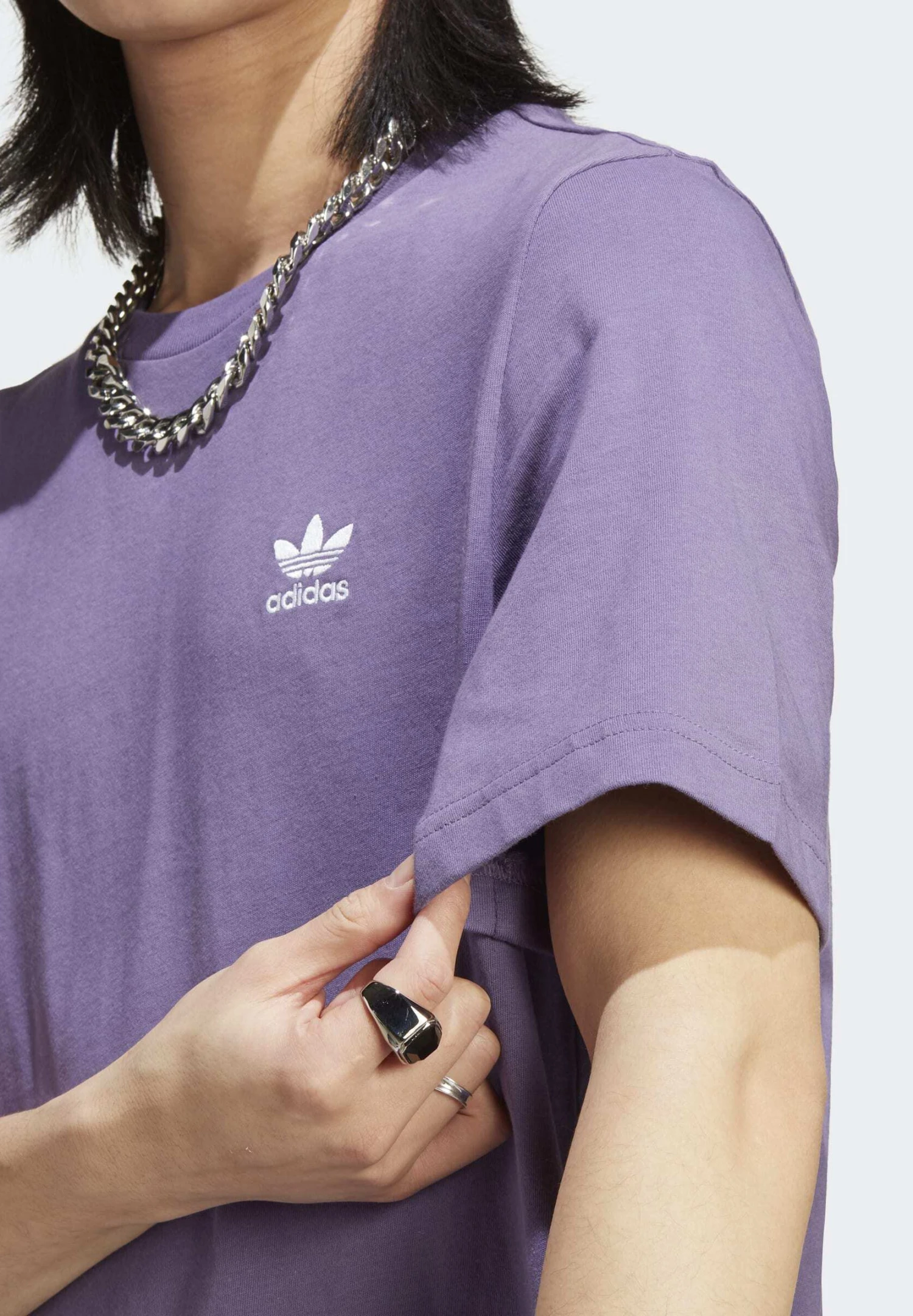 Adidas Originals Essential - T-Shirt Basique - Tech Purple 5 Adidas Originals Essential - T-Shirt Basique - Tech Purple – Image 5