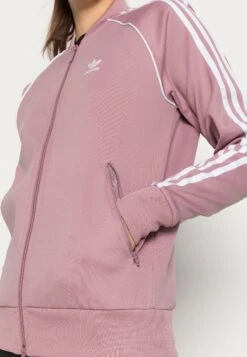 Adidas Originals Superstar Tracktop - Blouson Bomber - Magic Mauve -ASOS a39d96cdadcc4c3eb9323aae69f02a59