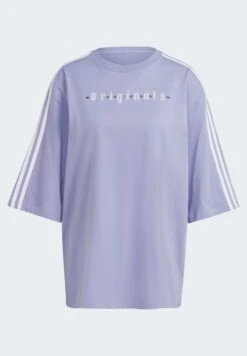 Adidas Originals Tee - T-Shirt Imprimé - Light Purple -ASOS a4da6e921d6048e2816738c4080ebc29