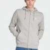 Adidas Originals Sweat Zippé - Medium Grey Heather White