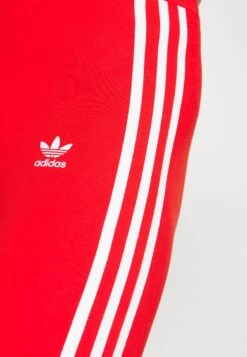 Adidas Originals Stripes Compression - Legging - Red -ASOS a5231af3fe764ceebb01d409f4a39381
