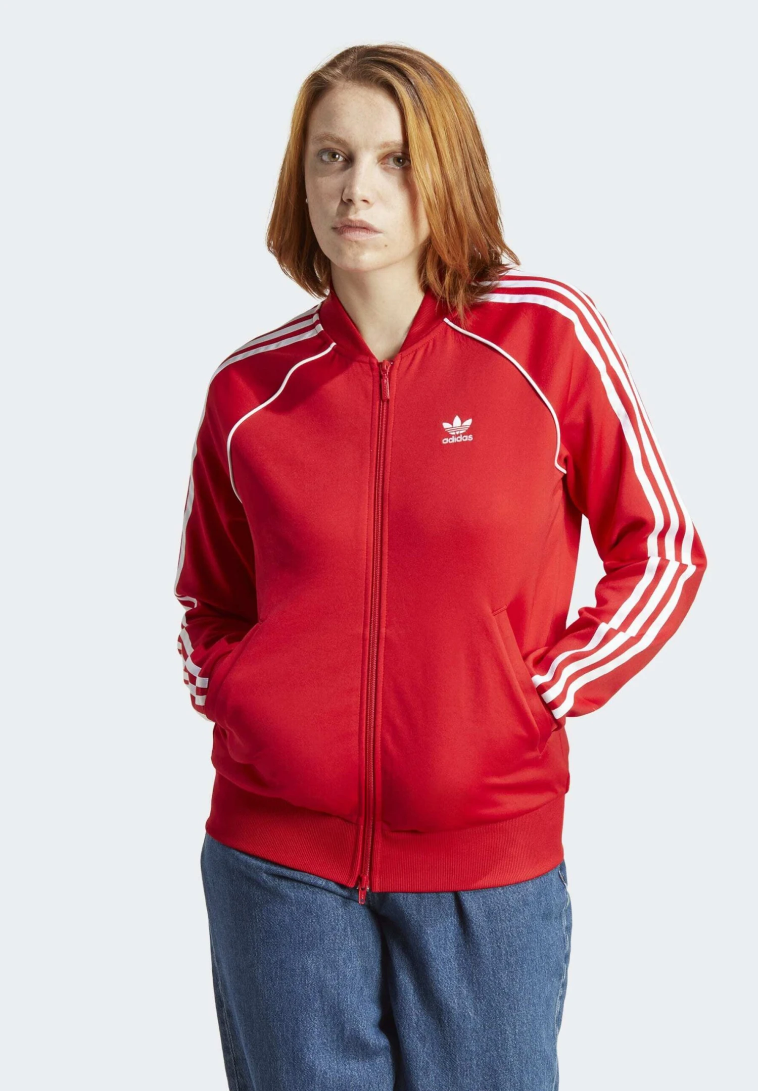 Adidas Originals Sst Pb - Veste De Survêtement - Better Scarlet 1 Adidas Originals Sst Pb - Veste De Survêtement - Better Scarlet