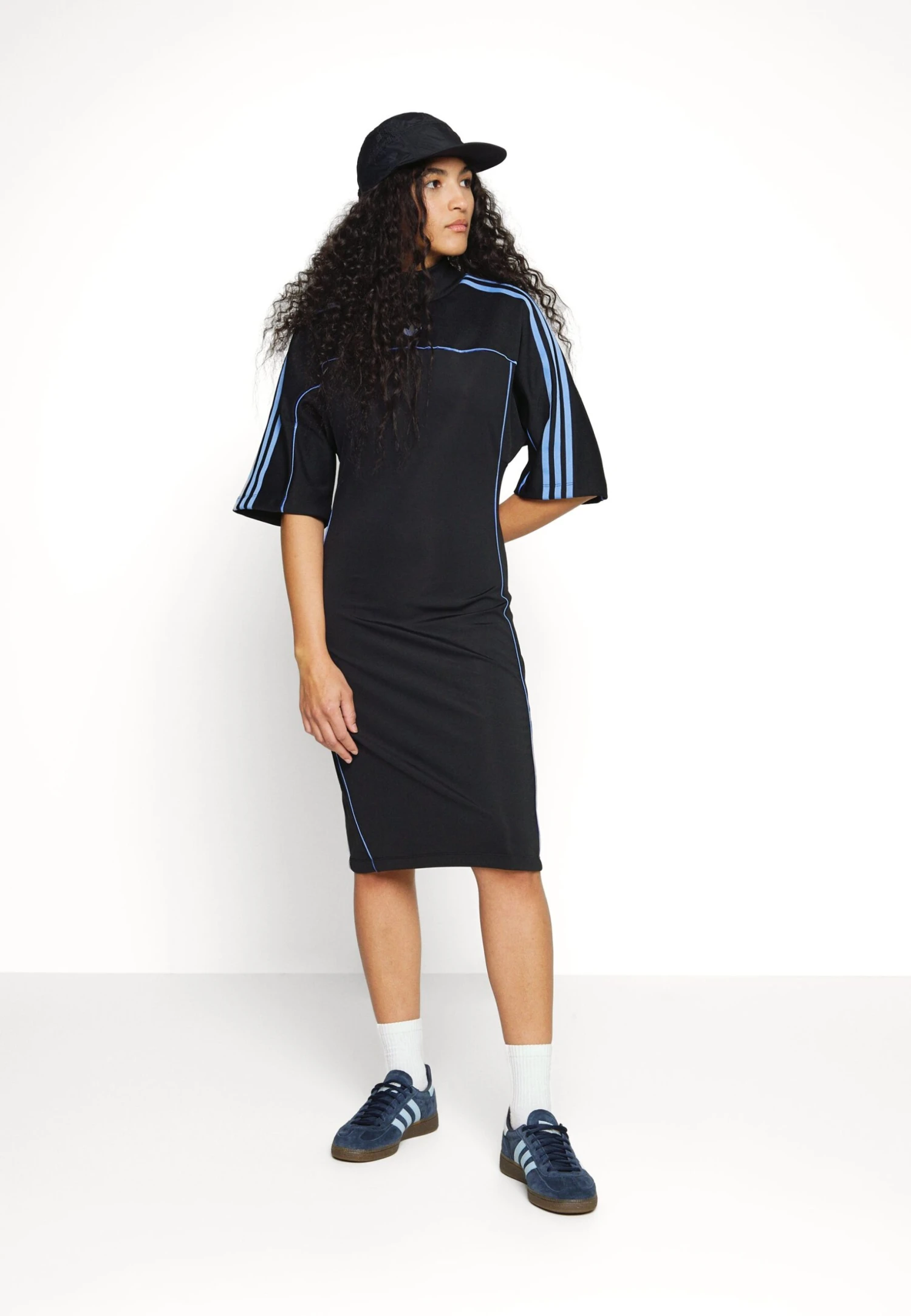 Adidas Originals Cutline Fitted Dress - Robe En Jersey - Black 5 Adidas Originals Cutline Fitted Dress - Robe En Jersey - Black – Image 5