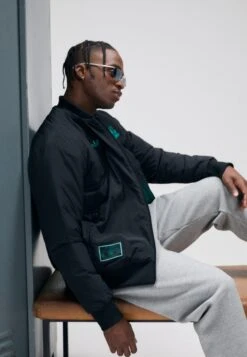 Adidas Originals LIVERPOOL FC ICON JACKET - Article De Supporter D'équipe De Club - Black/sea Green