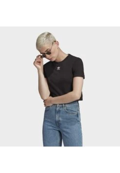 Adidas Originals Top Adicolor Originals Regular T-Shirt - T-Shirt Imprimé - Black