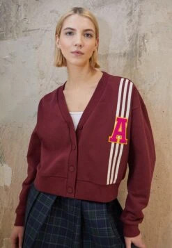 Adidas Originals Originals Collegiate Cardigan - Sweat Zippé - Shadow Red