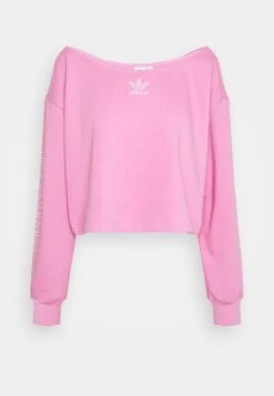 Adidas Originals Slouchy Crew - Sweatshirt - Bliss Orchid -ASOS a75bd0dc9f4f402ea0e54da420cc3c4b