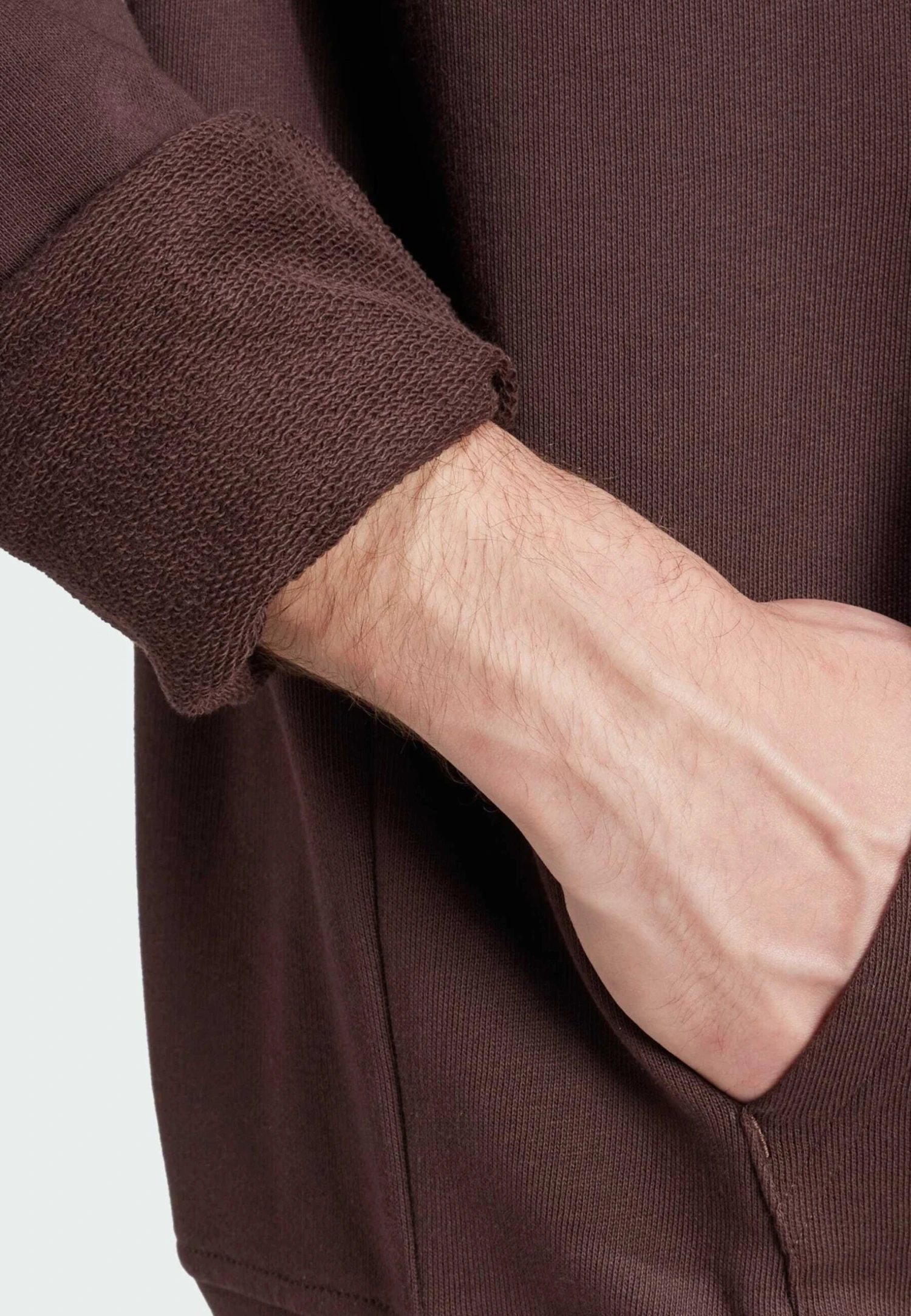 Adidas Originals ESS HD - Sweatshirt - Shadow Brown 4 Adidas Originals ESS HD - Sweatshirt - Shadow Brown – Image 4