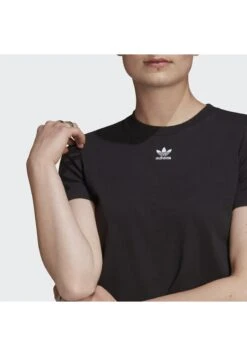 Adidas Originals Top Adicolor Originals Regular T-Shirt - T-Shirt Imprimé - Black -ASOS a89f04dcc11b4cfe91984e7ee4aae116
